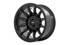Load image into Gallery viewer, Rough Country 90 Series Wheel | One-Piece | Gloss Black | 20x9 | 6x5.5 | -12mm