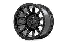 Load image into Gallery viewer, Rough Country 90 Series Wheel | One-Piece | Gloss Black | 18x9 | 6x5.5 | -12mm