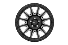 Load image into Gallery viewer, Rough Country 90 Series Wheel | One-Piece | Gloss Black w/machined spokes | 20x10 | 8x170 | -19mm