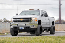 Load image into Gallery viewer, LED Light Kit | Fog Mount | 2" Black Pair | White DRL | Chevy Silverado 2500 HD/3500 HD (11-14)