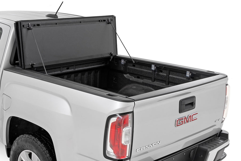 Hard Tri-Fold Flip Up Bed Cover | 5' Bed | Chevy/GMC Canyon/Colorado (15-24)