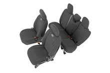 Load image into Gallery viewer, Seat Covers | Front and Rear w/ Armrest | Jeep Wrangler Unlimited 4WD (18-24)