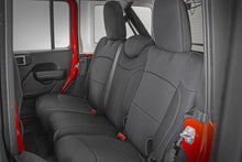 Load image into Gallery viewer, Seat Covers | Front and Rear w/ Armrest | Jeep Wrangler Unlimited 4WD (18-24)