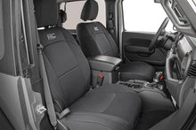 Load image into Gallery viewer, Seat Covers | Front and Rear w/ Armrest | Jeep Wrangler Unlimited 4WD (18-24)