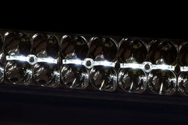 40 Inch Chrome Series LED Light Bar | Curved | Dual Row | Cool White DRL