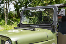Load image into Gallery viewer, LED Light Kit | Hood Mount | 30" Black Single Row | Mahindra Roxor