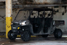 Load image into Gallery viewer, LED Light | Bumper Mount | 12" Black Single Row | White DRL | Can-Am Defender HD 8/HD 9/HD 10
