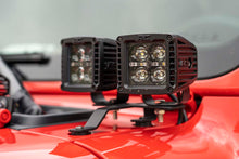 Load image into Gallery viewer, Quad LED Light Kit | Cowl Mount | 2" Black Pairs | Spot | Jeep Gladiator JT/Wrangler JL (18-24)
