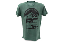 Load image into Gallery viewer, Rough Country T-Shirt | RC Mountains | Forest Green | MD