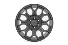 Load image into Gallery viewer, Rough Country 77 Series Wheel | One-Piece | Gunmetal Gray | 20x9 | 6x5.5 | 0mm