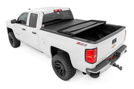 Soft Tri-Fold Bed Cover | 6'7