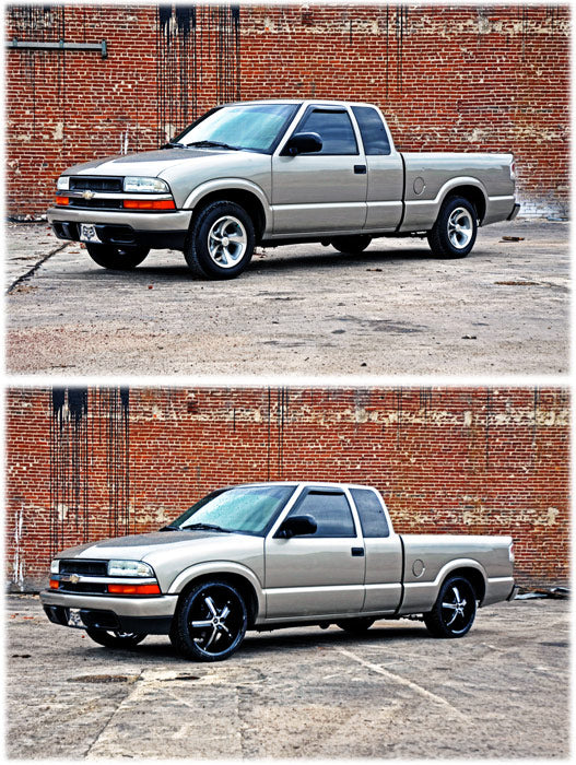 Lowering Kit | 2 Inch FR | 3 Inch RR | Chevy/GMC Blazer/S10 Truck/S15 Jimmy (82-03)