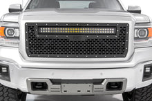 Load image into Gallery viewer, Mesh Grille | 30" Dual Row LED | Black | Amber DRL | GMC Sierra 1500 (14-15)