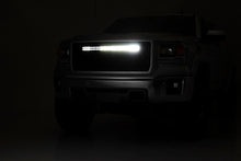 Load image into Gallery viewer, Mesh Grille | 30" Dual Row LED | Black | Amber DRL | GMC Sierra 1500 (14-15)