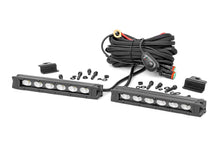 Load image into Gallery viewer, LED Light Kit | Bumper Mount | 6" Black Slimline Pair | Honda Foreman