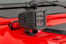 Load image into Gallery viewer, LED Light Kit | Cowl Mount | 2" Black Pair | Jeep Gladiator JT/Wrangler JL (18-24)