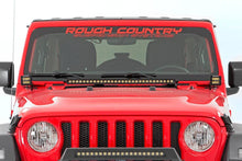 Load image into Gallery viewer, LED Light Kit | Hood Mount | 30" Black Single Row | Jeep Gladiator JT/Wrangler JL (18-24)