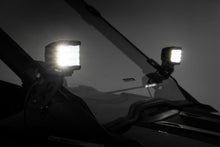 Load image into Gallery viewer, LED Light Kit | "A" Pillar Mount | 2" Black Pair | Spot | Polaris RZR PRO XP 