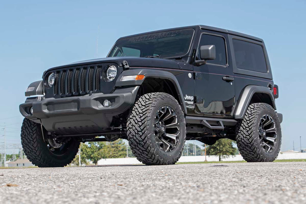 Contoured Drop Steps | 2 Door | Jeep Wrangler JL 4WD (2018-2024)