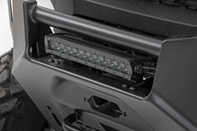Load image into Gallery viewer, LED Light | Bumper Mount | 12" Black Single Row | White DRL | Polaris Ranger XP 1000/1000 Crew