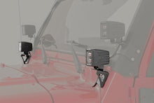 Load image into Gallery viewer, LED Light Mount | Lower Windshield | Pod | Jeep Wrangler TJ (97-06)/Wrangler Unlimited (04-06) 