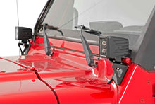 Load image into Gallery viewer, Light Mounts | Lower Windshield | Jeep Wrangler TJ (97-06)/Wrangler Unlimited (04-06) 