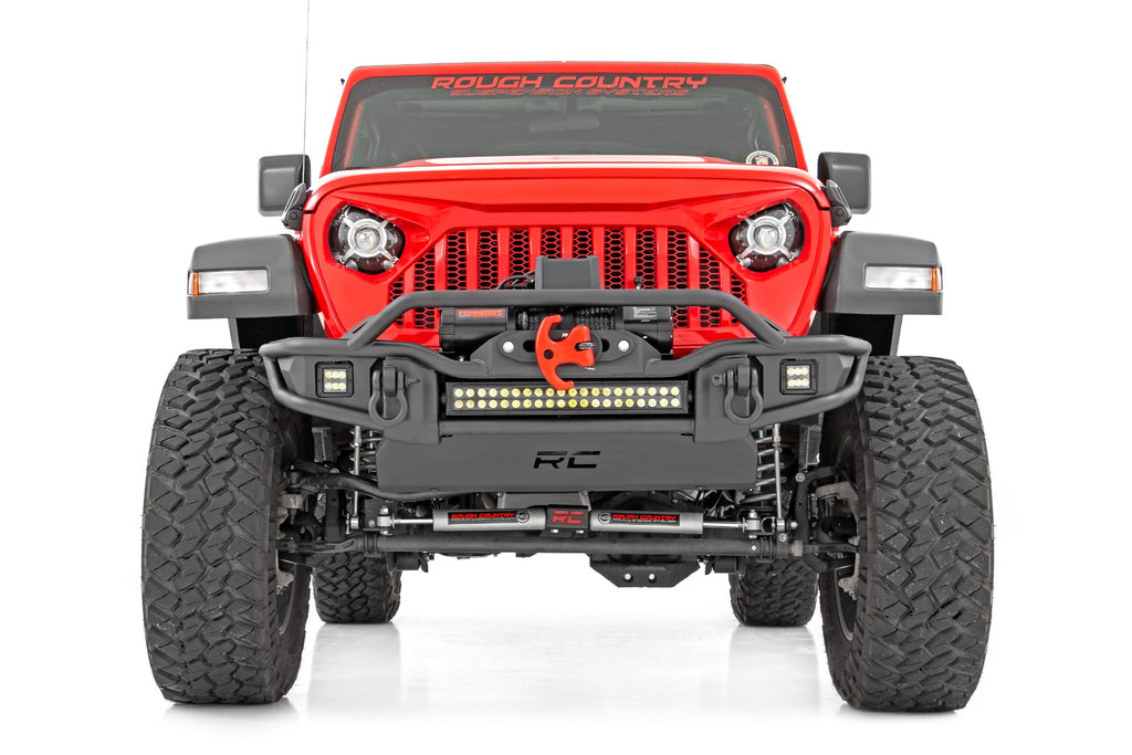 Front Winch Bumper | Tubular | Skid Plate | Jeep Gladiator JT/Wrangler JK & JL/Wrangler Unlimited 