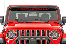 Load image into Gallery viewer, LED Light Kit | Windshield | 50" BLK Dual Row | WHT DRL | Jeep Gladiator JT/Wrangler JL (18-24)