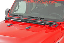 Load image into Gallery viewer, LED Light Kit | Cowl Mount | 50" Black Single Row | Jeep Gladiator JT/Wrangler JL (18-24)