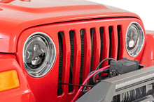 Load image into Gallery viewer, 7 Inch DRL Halo LED Headlights | DOT Approved | Jeep Wrangler TJ 4WD (1997-2006)
