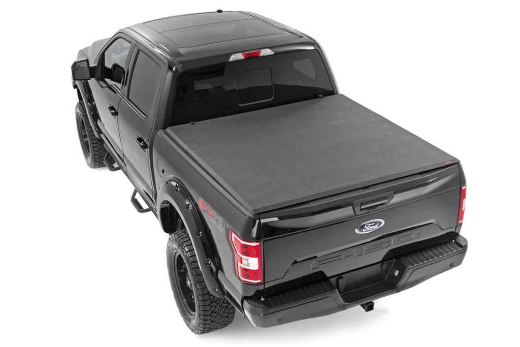 Soft Tri-Fold Bed Cover | 6'7" Bed | Ford F-150 (21-23)/F-150 Lightning (22-23)