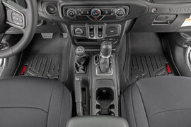 Floor Mats | FR | 2 Door | Jeep Gladiator JT (20-24)/Wrangler JL (18-24)/Wrangler Unlimited (18-24) 