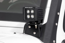 Load image into Gallery viewer, LED Light Mount | Lower Windshield | Pod | Jeep Wrangler JK/Wrangler Unlimited (07-18)