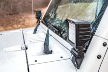 Load image into Gallery viewer, Light Mounts | Lower Windshield | Jeep Wrangler JK/Wrangler Unlimited  (07-18)