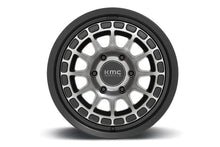 Load image into Gallery viewer, KMC | KM719 Canyon | Satin Black w/Gray Tint | 17x8 | 6x5.5 | +35