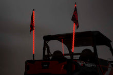 Load image into Gallery viewer, Whip Mount | Bed | 4' Multl-Color LED Whip Pair | Polaris General/Ranger 1000/Ranger XP 900/1000