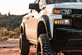 Fender Flares | Defender | GB8 Mosaic Black | Chevy Silverado 1500 (19-24)
