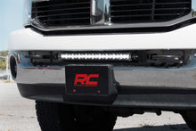 Load image into Gallery viewer, LED Light Kit | Bumper Mount | 20" Black Single Row | White DRL | Ram 2500/3500 (10-18)