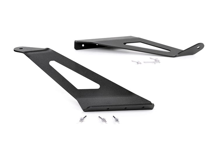 LED Light Mount | Upper Windshield | 50" Curved | Chevy/GMC Tahoe/Yukon (15-20)