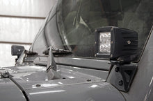 Load image into Gallery viewer, LED Light Mount | Lower Windshield | Pod | Jeep Wrangler JK/Wrangler Unlimited (07-18)