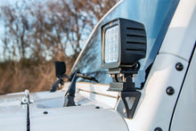 Load image into Gallery viewer, Light Mounts | Lower Windshield | Jeep Wrangler JK/Wrangler Unlimited  (07-18)