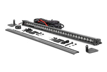 Load image into Gallery viewer, LED Light Kit | Hood Mount | 30" Black Single Row | White DRL | Mahindra Roxor