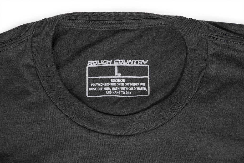 Rough Country T-Shirt | Horizontal Tread | Grey | LG