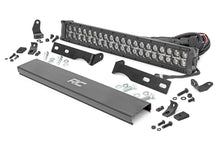 Load image into Gallery viewer, LED Light Kit | Bumper Mount | 20" Black Dual Row | White DRL | Jeep Grand Cherokee WK2 (11-20)