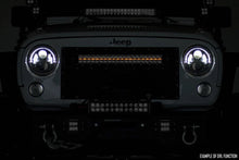 Load image into Gallery viewer, 8 Inch Black Series LED Light Bar | Single Row | Amber DRL