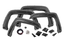Load image into Gallery viewer, Defender Pocket Fender Flares | G9K Satin Steel | GMC Sierra 1500 (14-18)/Sierra 2500 HD (15-19) 