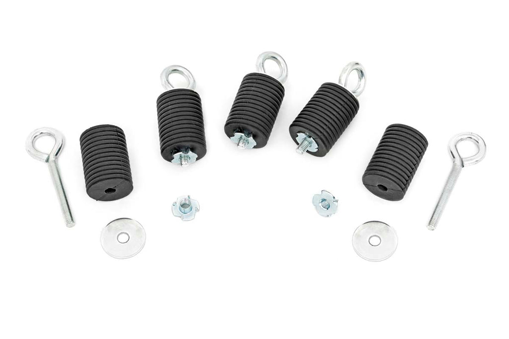 Bed Tie Down Kit | 1-7/16" Diameter | 5 Pieces | Polaris Ranger XP 900/XP 1000/General