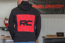 Load image into Gallery viewer, Rough Country Hoodie | RC Mountains | Black| SM