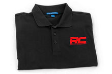 Load image into Gallery viewer, Rough Country Polo | Rough Country Logo | Black | Cotton | Size Large