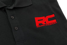 Load image into Gallery viewer, Rough Country Polo | Rough Country Logo | Black | Cotton | Size 2XL